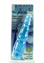 Jelly Joystick Waterproof Vibrator - Blue